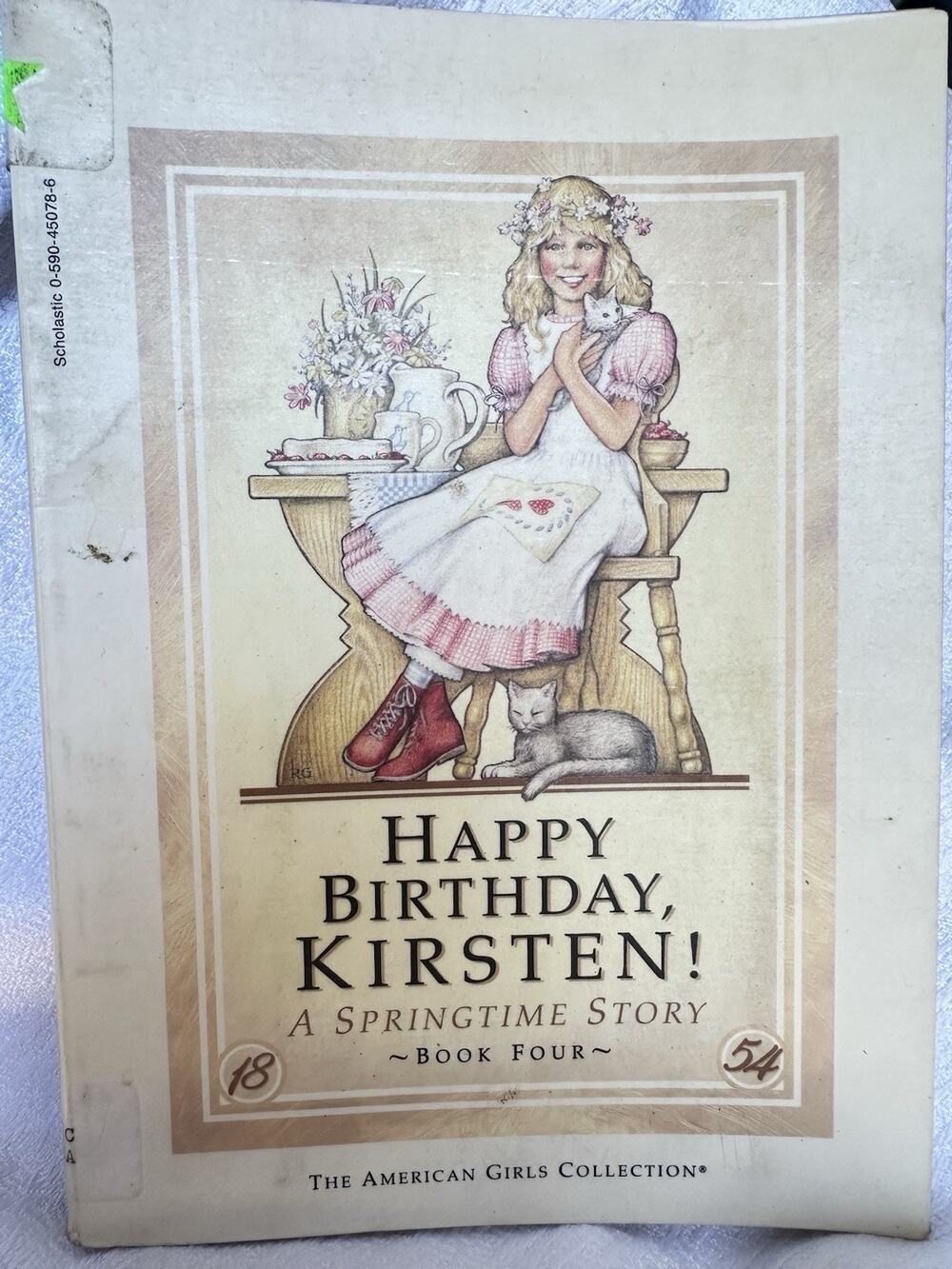 American Girl Happy Birthday, Kirsten 1st Edition Exlibrary Book